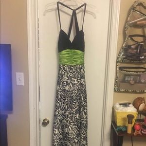 Floor length formal dress